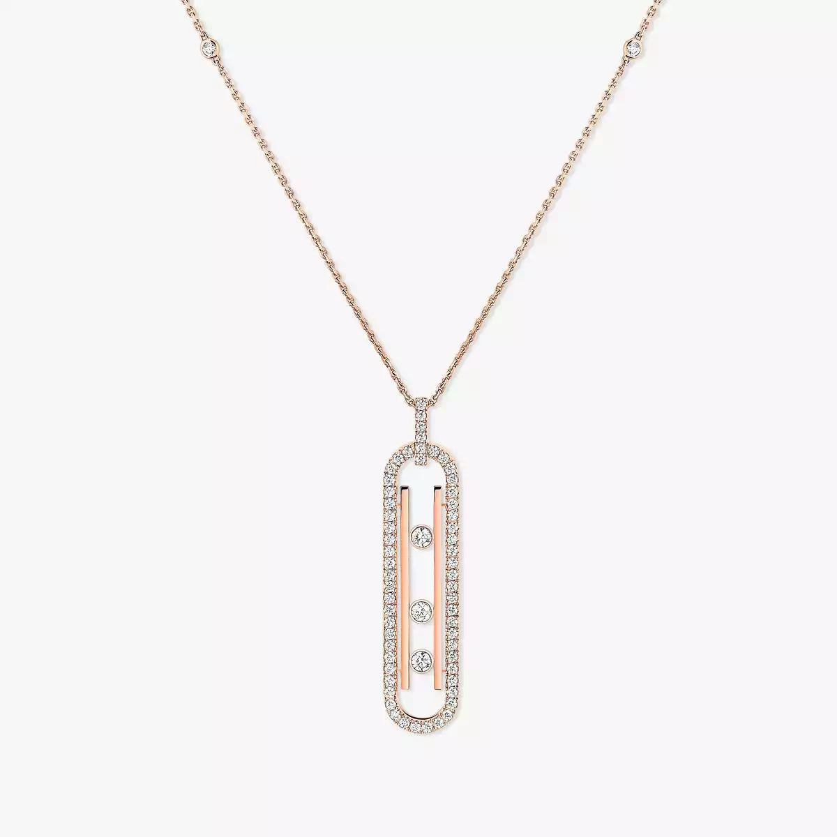 [✨ROSE💎]Diamond Necklace Move 10Th