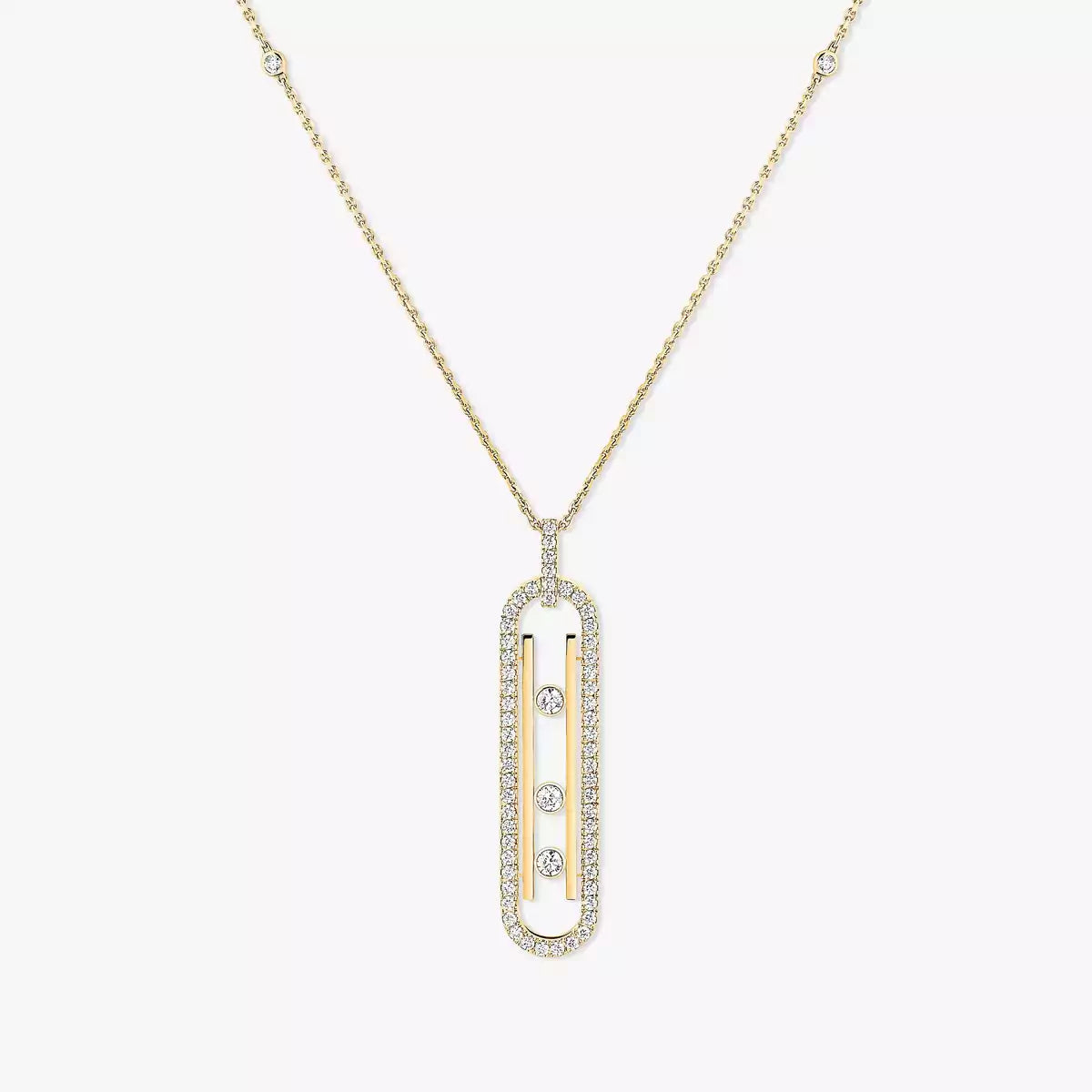 [✨ROSE💎]Diamond Necklace Move 10Th
