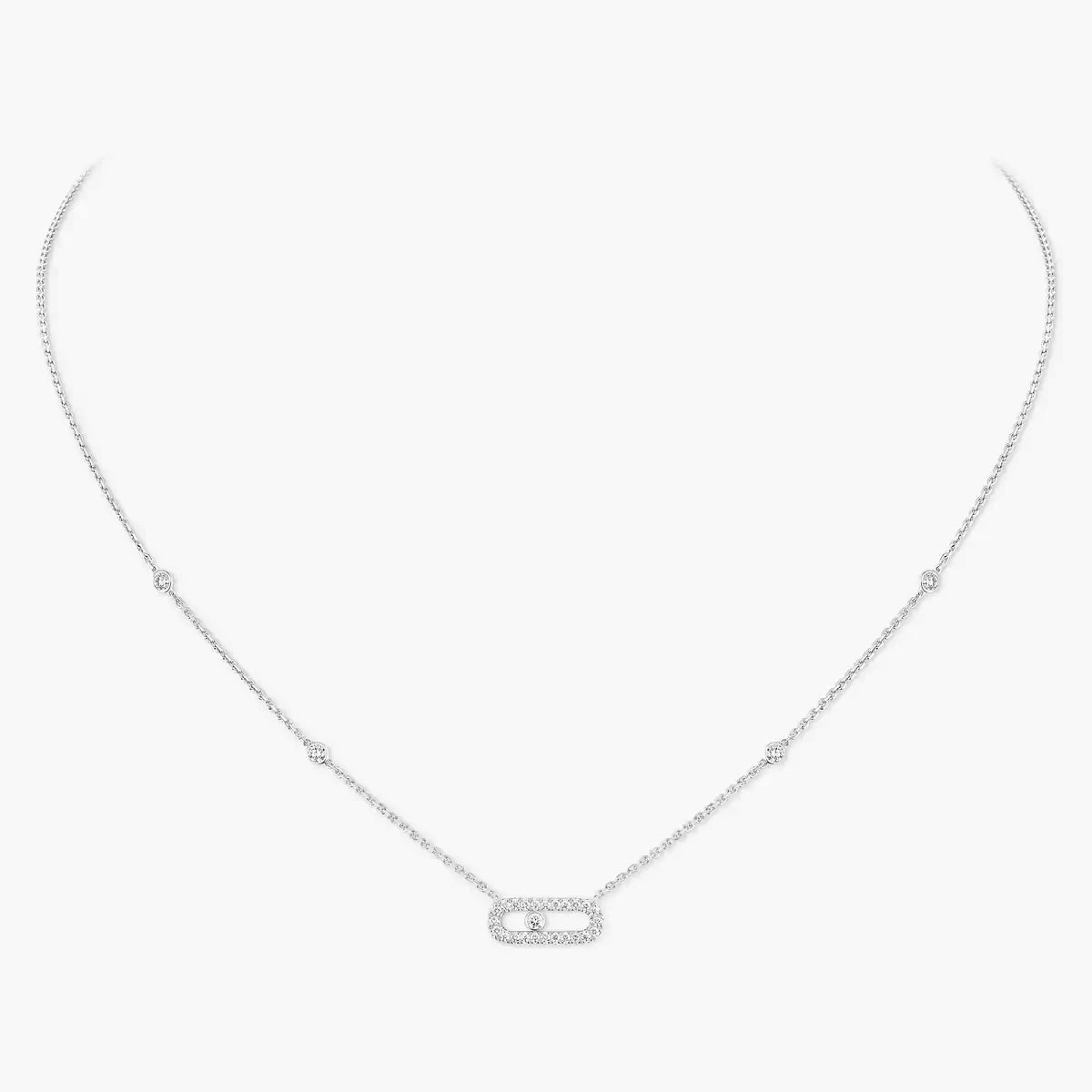 [✨ROSE💎]Diamond Necklace Move Uno