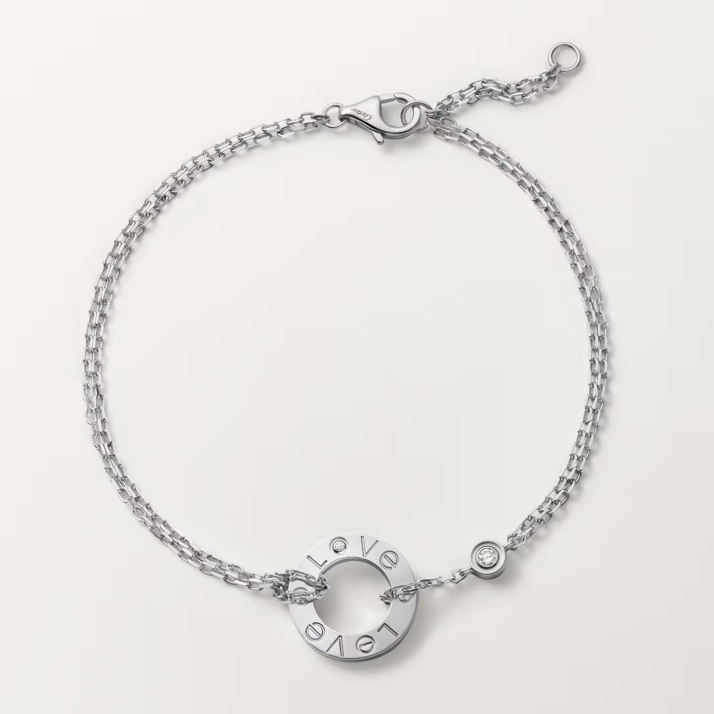 [✨ROSE💎]LOVE BRACELET 2 DIAMOND