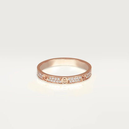 [✨ROSE💎]LOVE RING 2.65MM DIAMOND