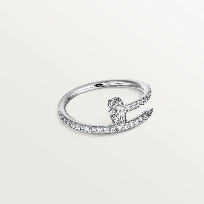 [✨ROSE💎]JUSTE RING 1.8MM SILVER DIAMONDS