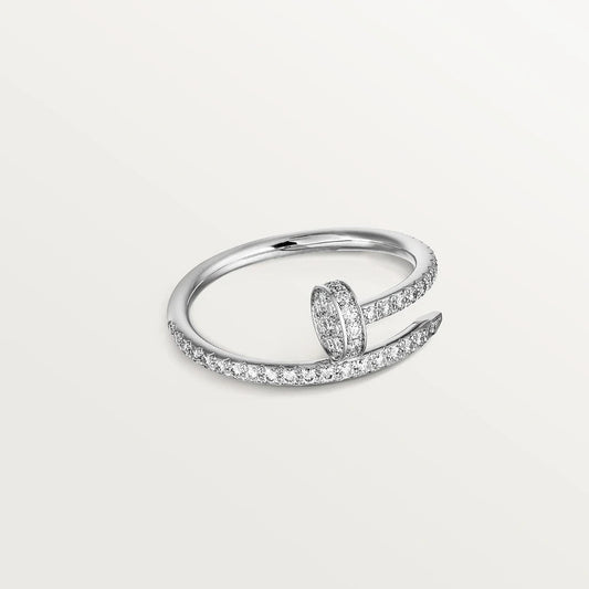 [✨ROSE💎]JUSTE RING 1.8MM SILVER DIAMONDS