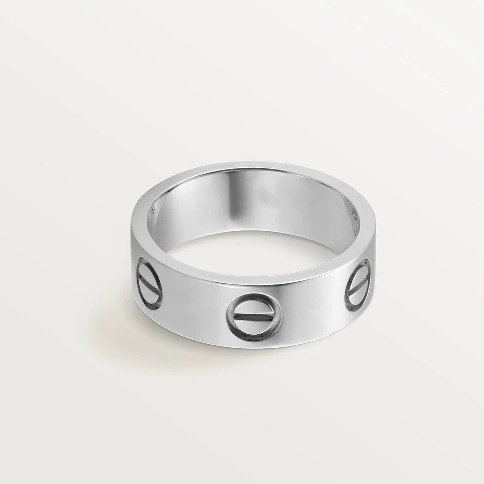 [✨ROSE💎]LOVE RING 5.5MM NO DIAMOND